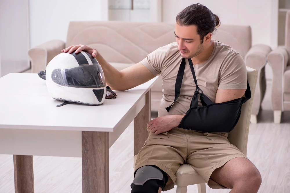 Common Injuries from Motorcycle Crashes